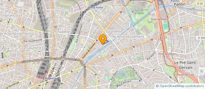 localisation de l'entreprise MADAME ANNE-LAURE GOALES  PARIS