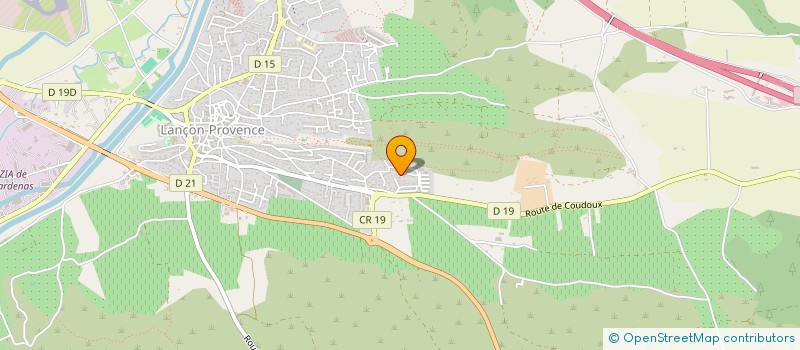 localisation de l'entreprise MADAME ANNE-LAURE GUELET  LANCON-PROVENCE