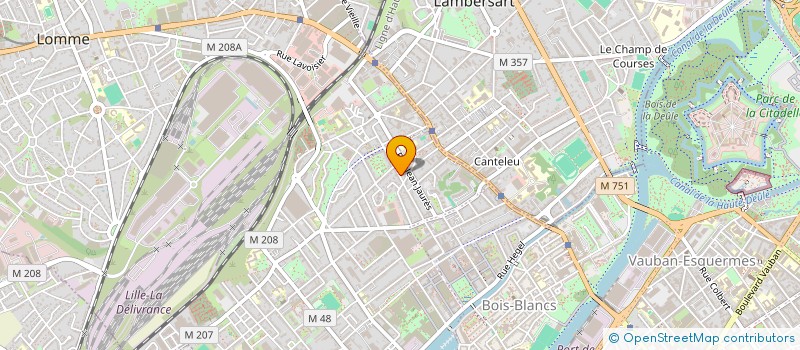 localisation de l'entreprise MADAME ANNE-LAURE GUENET  LILLE