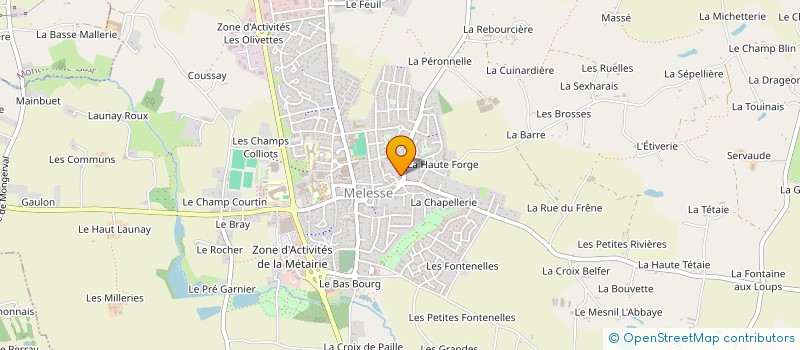 localisation de l'entreprise MADAME ANNE-LAURE GUITTON  MELESSE