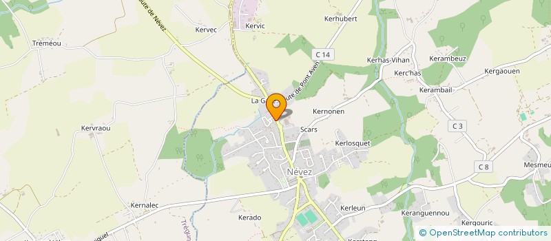 localisation de l'entreprise MADAME ANNE-LAURE HECKE  NEVEZ