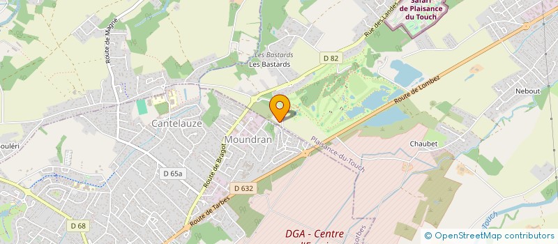 localisation de l'entreprise MADAME ANNE-LAURE HENRY  PLAISANCE-DU-TOUCH