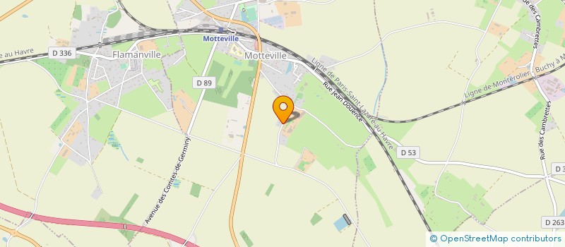 localisation de l'entreprise MADAME ANNE-LAURE HERANVAL  MOTTEVILLE