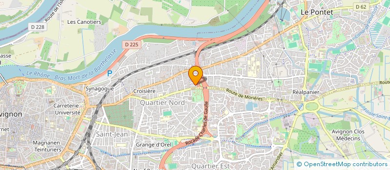 localisation de l'entreprise MADAME ANNE-LAURE HERAUD  LE PONTET