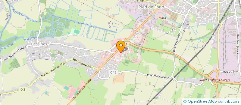 localisation de l'entreprise MADAME ANNE-LAURE IZAMBARD  BESSINES