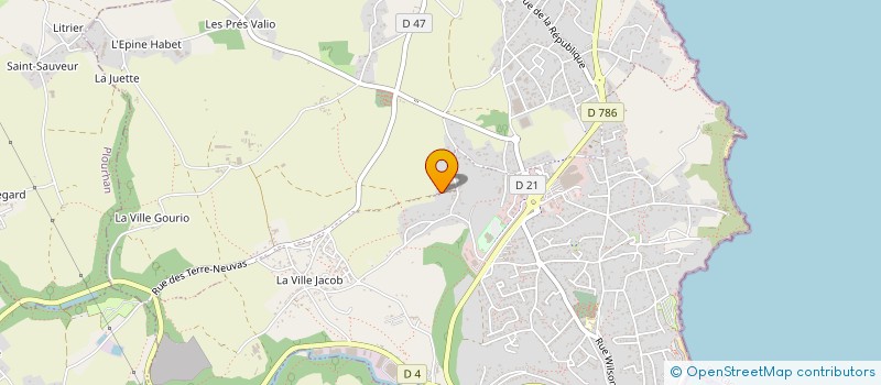 localisation de l'entreprise MADAME ANNE-LAURE JAOUEN  BINIC-ETABLES-SUR-MER