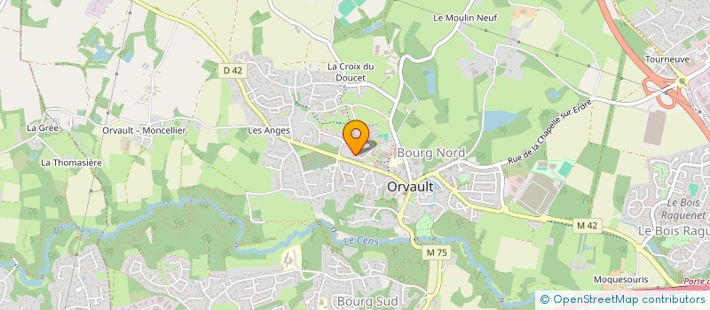 localisation de l'entreprise MADAME ANNE-LAURE JOLLY à ORVAULT