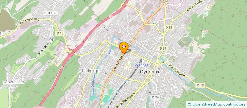localisation de l'entreprise MADAME ANNE-LAURE KUENEMANN à OYONNAX