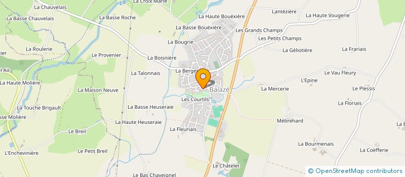 localisation de l'entreprise MADAME ANNE LAURE LARATTE à BALAZE