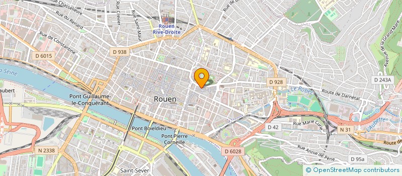 localisation de l'entreprise MADAME ANNE-LAURE LEFEBVRE  ROUEN