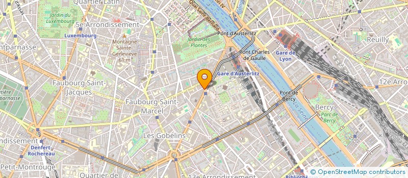 localisation de l'entreprise MADAME ANNE-LAURE LEREBOULLET  PARIS