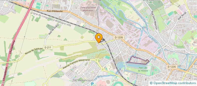 localisation de l'entreprise MADAME ANNE-LAURE LETURCQ  AMIENS