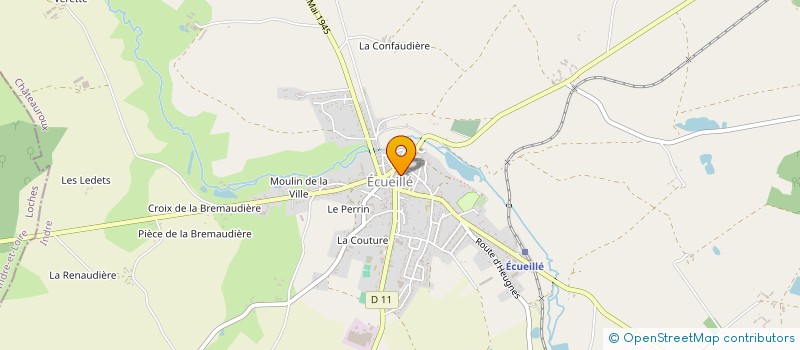 localisation de l'entreprise MADAME ANNE LAURE LOISON à ECUEILLE
