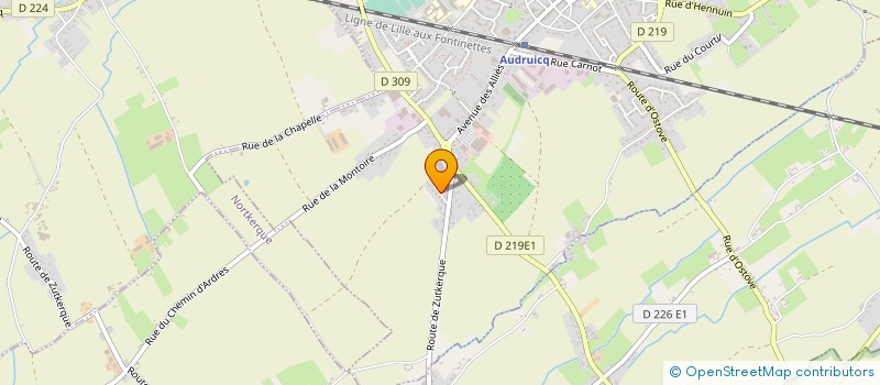 localisation de l'entreprise MADAME ANNE-LAURE MARCELLE FOURNIER  SAINT-FOLQUIN