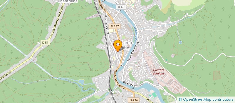 localisation de l'entreprise MADAME ANNE-LAURE MARIOTON  EPINAL