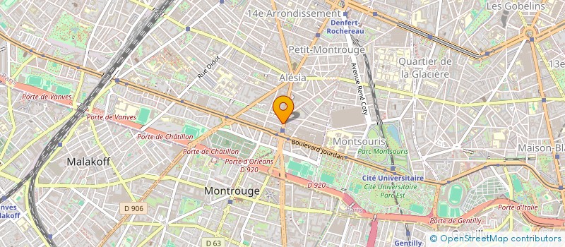 localisation de l'entreprise MADAME ANNE-LAURE MARTINAT  PARIS