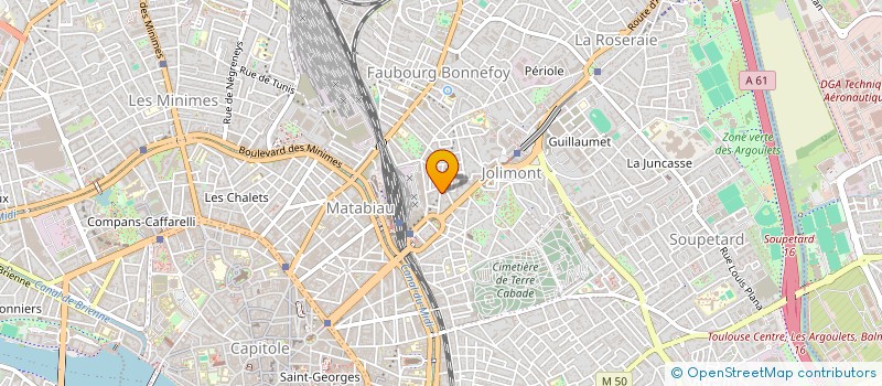 localisation de l'entreprise MADAME ANNE-LAURE MERMET-BOUVIER à TOULOUSE