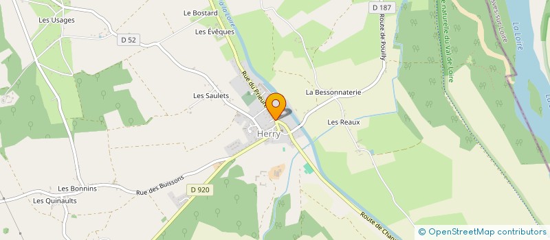 localisation de l'entreprise MADAME ANNE-LAURE MESNIERES  HERRY