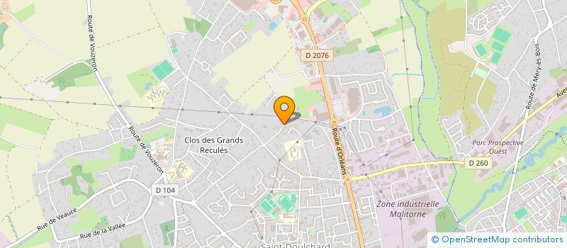 localisation de l'entreprise MADAME ANNE LAURE MICHELE MARTINEZ  SAINT-DOULCHARD