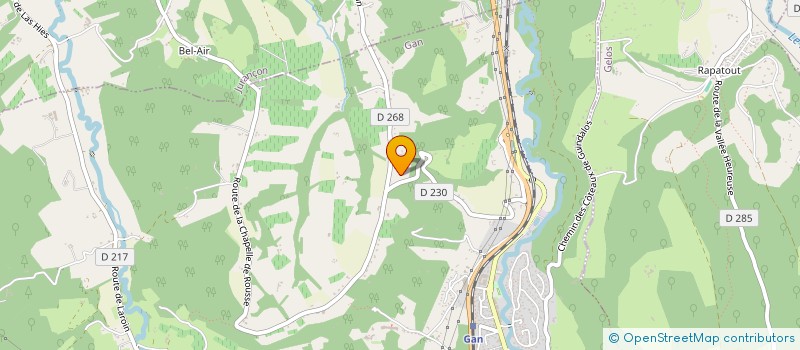 localisation de l'entreprise MADAME ANNE-LAURE MICHON-MALMASSARI  GAN