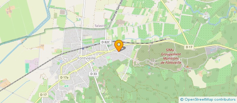 localisation de l'entreprise MADAME ANNE-LAURE MONFORTE  FONTVIEILLE