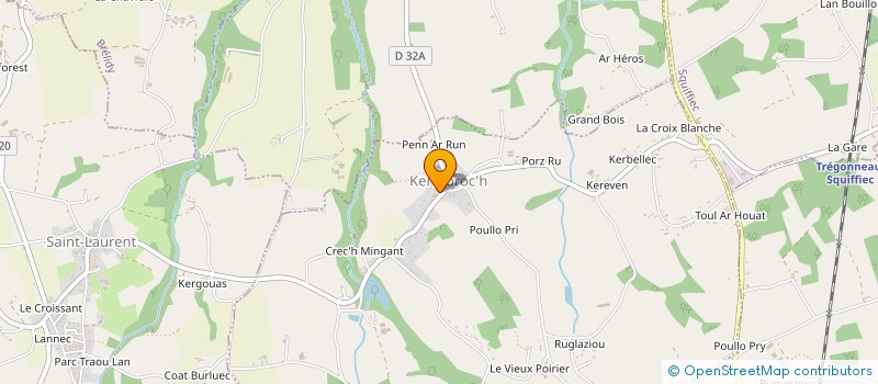 localisation de l'entreprise MADAME ANNE-LAURE MOREAU  KERMOROC'H