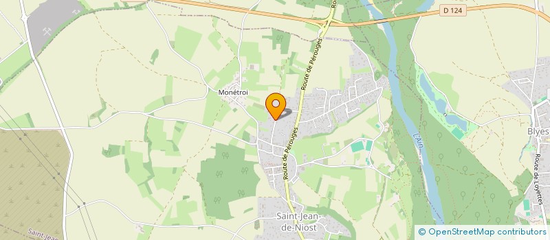 localisation de l'entreprise MADAME ANNE-LAURE MUNOZ  SAINT-JEAN-DE-NIOST