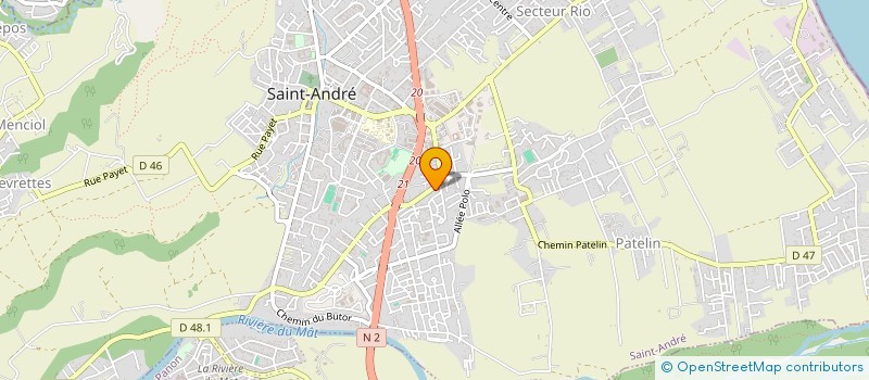 localisation de l'entreprise MADAME ANNE-LAURE NALATIAPOULLE à SAINT-ANDRE