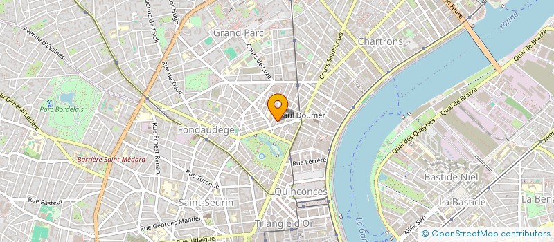 localisation de l'entreprise MADAME ANNE-LAURE NGUYEN  BORDEAUX