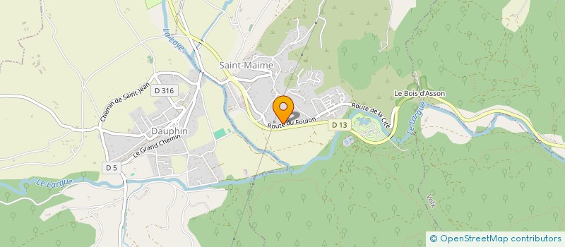 localisation de l'entreprise MADAME ANNE-LAURE NGUYEN TRI TUONG  SAINT-MAIME