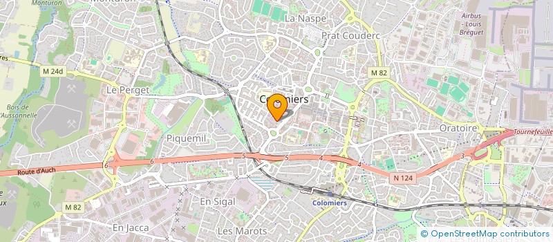localisation de l'entreprise MADAME ANNE-LAURE NOEL à COLOMIERS