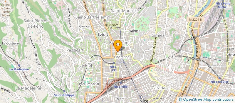 localisation de l'entreprise MADAME ANNE-LAURE PANETTA  NICE