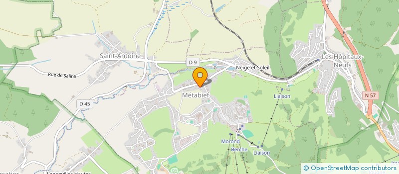 localisation de l'entreprise MADAME ANNE-LAURE PATOZ  SAINT-ANTOINE