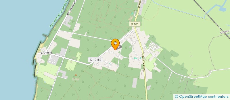 localisation de l'entreprise MADAME ANNE-LAURE PERRONNEAU  SAINT-NAZAIRE