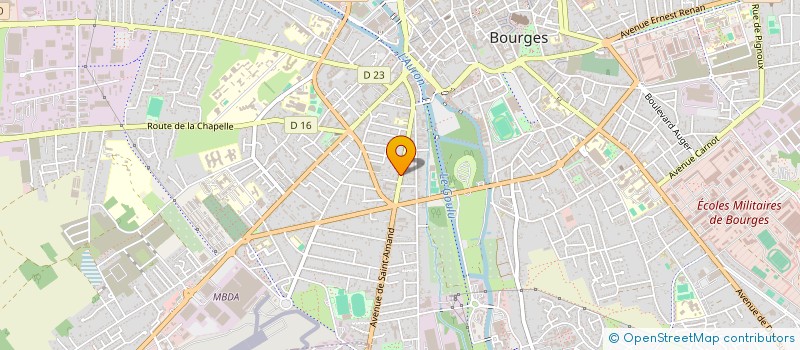 localisation de l'entreprise MADAME ANNE-LAURE PINON à BOURGES