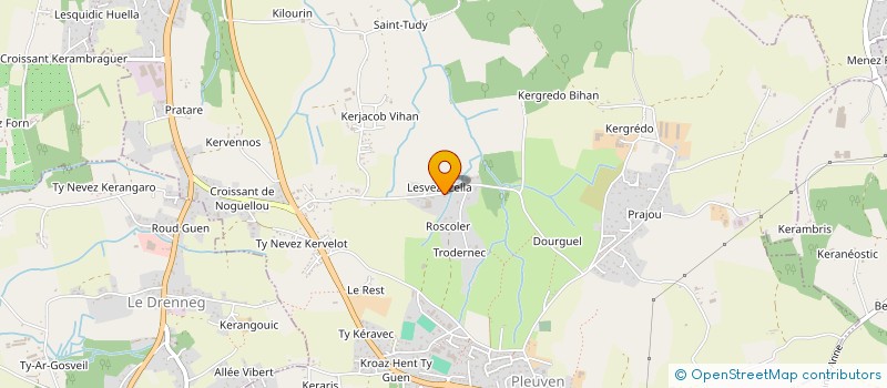 localisation de l'entreprise MADAME ANNE-LAURE PINOT à PLEUVEN