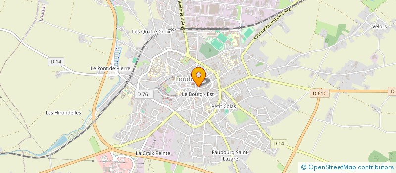 localisation de l'entreprise MADAME ANNE-LAURE POINT à LOUDUN