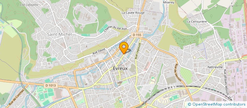 localisation de l'entreprise MADAME ANNE LAURE POINTET  EVREUX