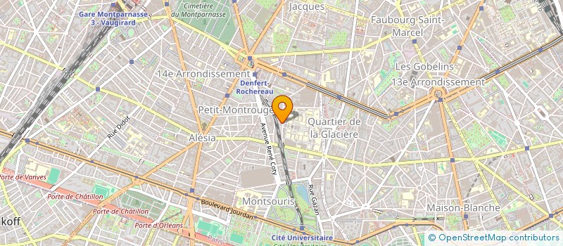 localisation de l'entreprise MADAME ANNE LAURE POULAIN  PARIS