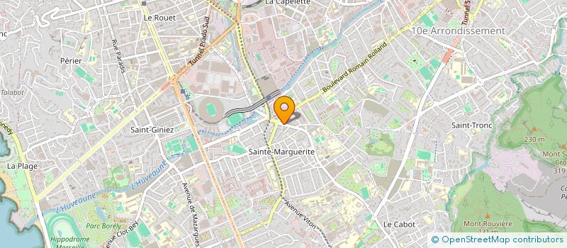 localisation de l'entreprise MADAME ANNE-LAURE PROPERZIO  MARSEILLE