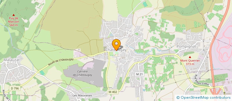 localisation de l'entreprise MADAME ANNE LAURE PROUST  CHATEAUGAY