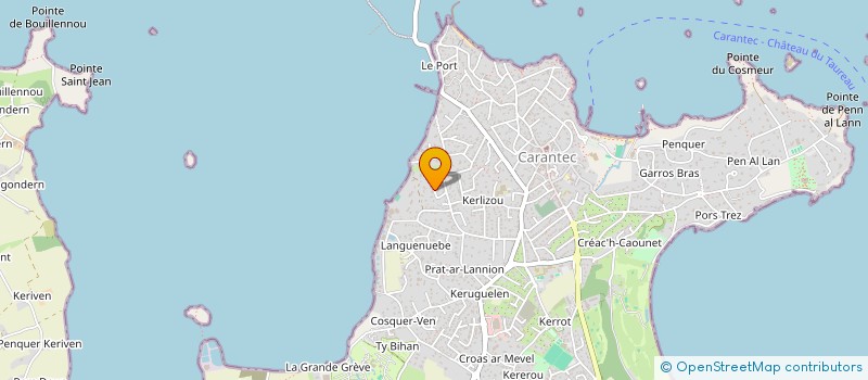 localisation de l'entreprise MADAME ANNE-LAURE PULLUARD  CARANTEC