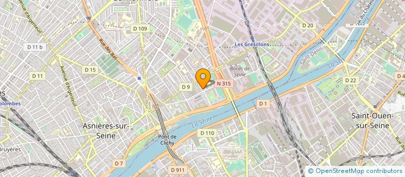 localisation de l'entreprise MADAME ANNE-LAURE RAYMOND à ASNIERES-SUR-SEINE