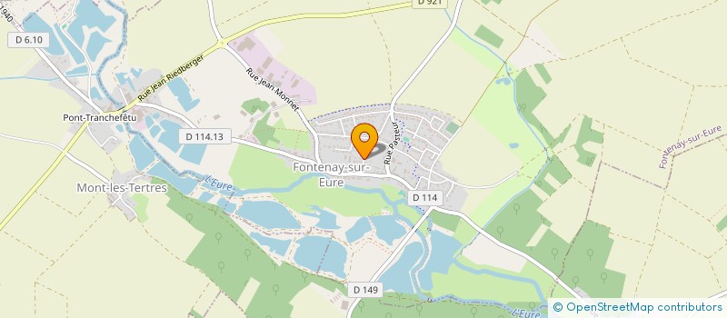 localisation de l'entreprise MADAME ANNE LAURE REDSLOB à FONTENAY-SUR-EURE