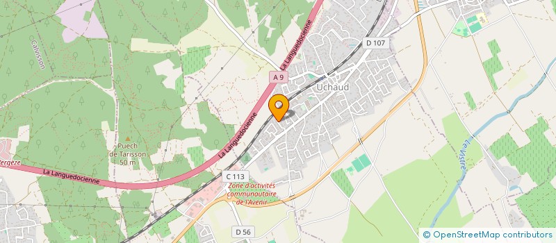 localisation de l'entreprise MADAME ANNE-LAURE RICLIN  UCHAUD