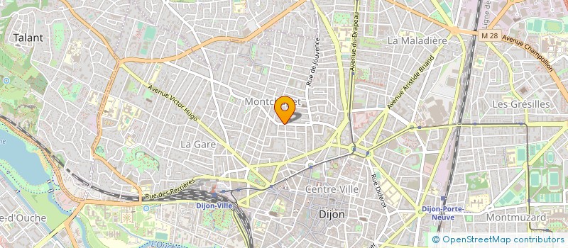 localisation de l'entreprise MADAME ANNE-LAURE ROY à DIJON