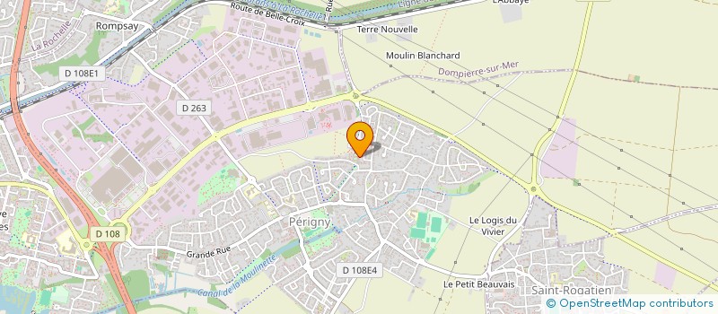 localisation de l'entreprise MADAME ANNE-LAURE RUBIN  PERIGNY