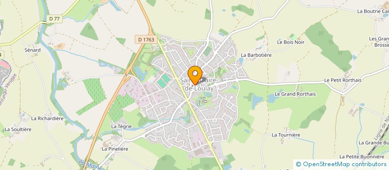 localisation de l'entreprise MADAME ANNE-LAURE SAUVOUREL-LEBRETON à MONTAIGU-VENDEE