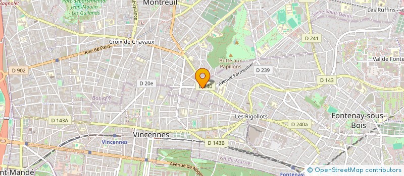 localisation de l'entreprise MADAME ANNE LAURE SEVEZAN à FONTENAY-SOUS-BOIS