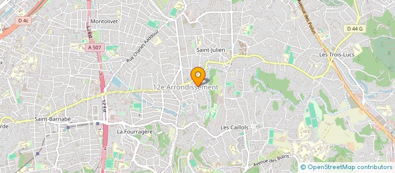 localisation de l'entreprise MADAME ANNE-LAURE SINISCALCHI à MARSEILLE